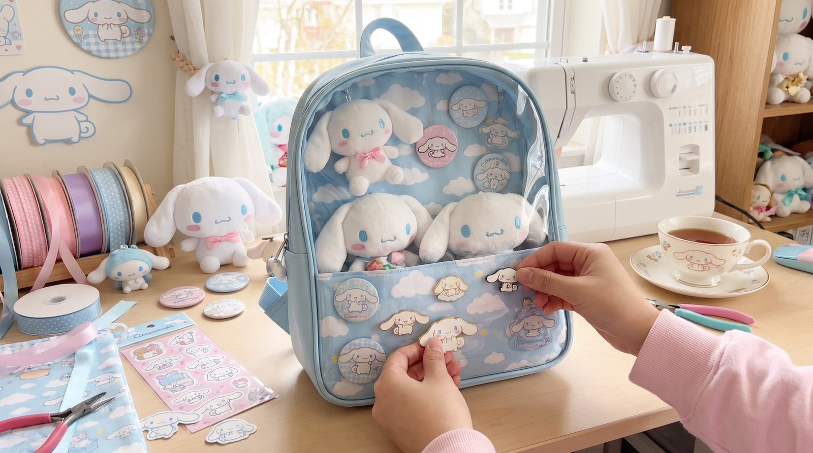 How to Build a Cinnamoroll Themed Ita Bag