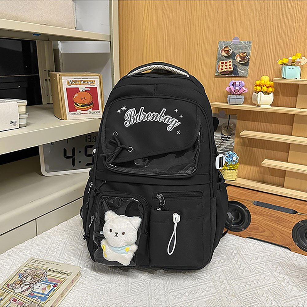 Ita Bag Backpack Double Window Multi Pocket