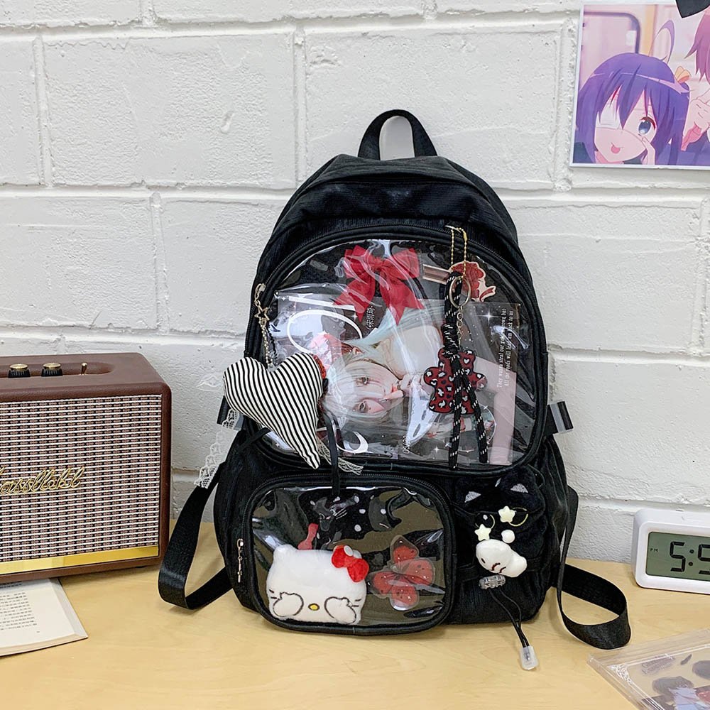 Ita Bag Backpack Large PU Double Window