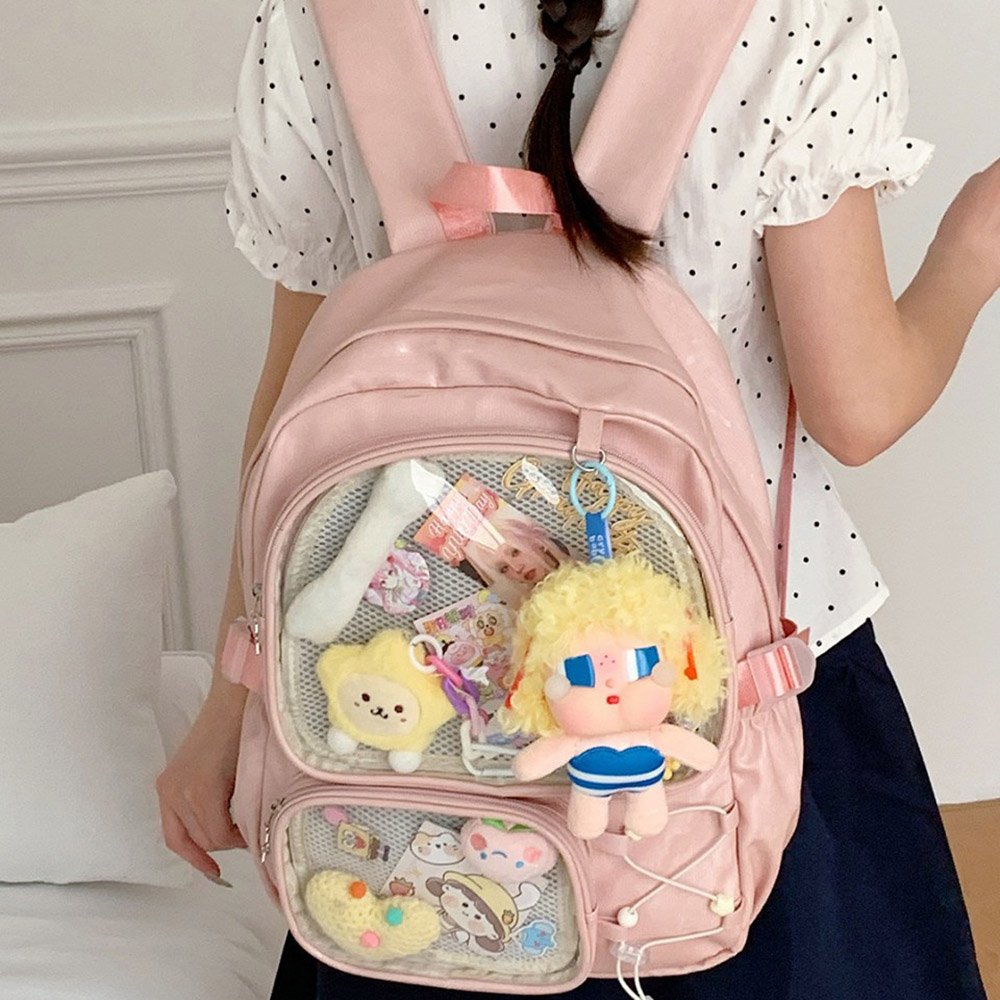 Ita Bag Backpack Large PU Double Window
