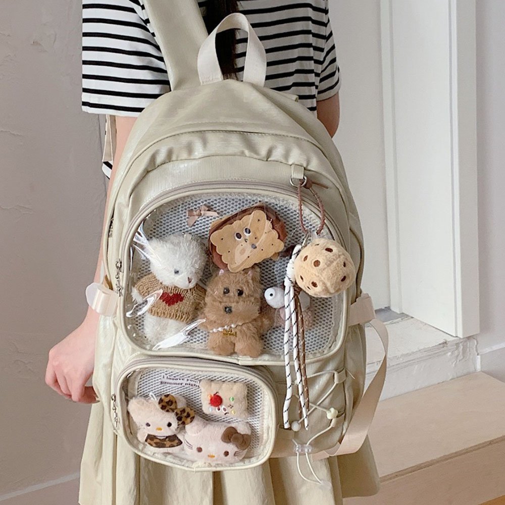 Ita Bag Backpack Large PU Double Window