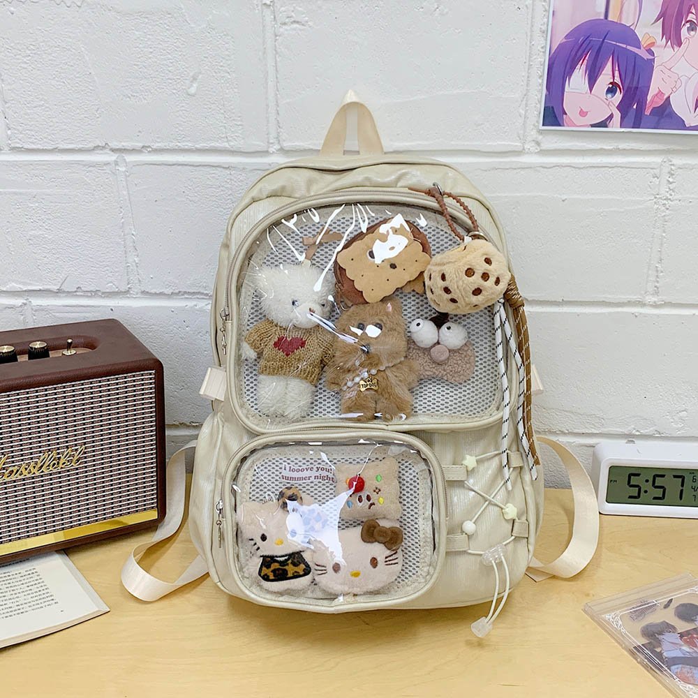 Ita Bag Backpack Large PU Double Window