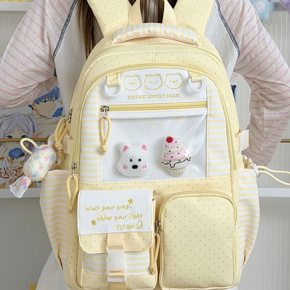 Ita Bag Backpack Multi Pocket Padded Straps