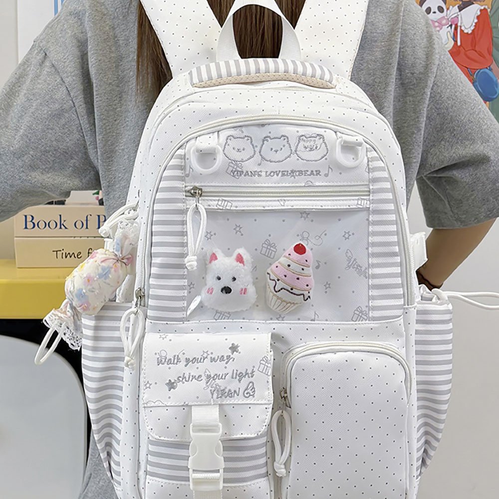 Ita Bag Backpack Multi Pocket Padded Straps