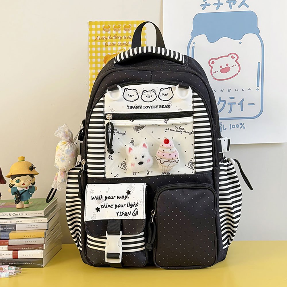 Ita Bag Backpack Multi Pocket Padded Straps