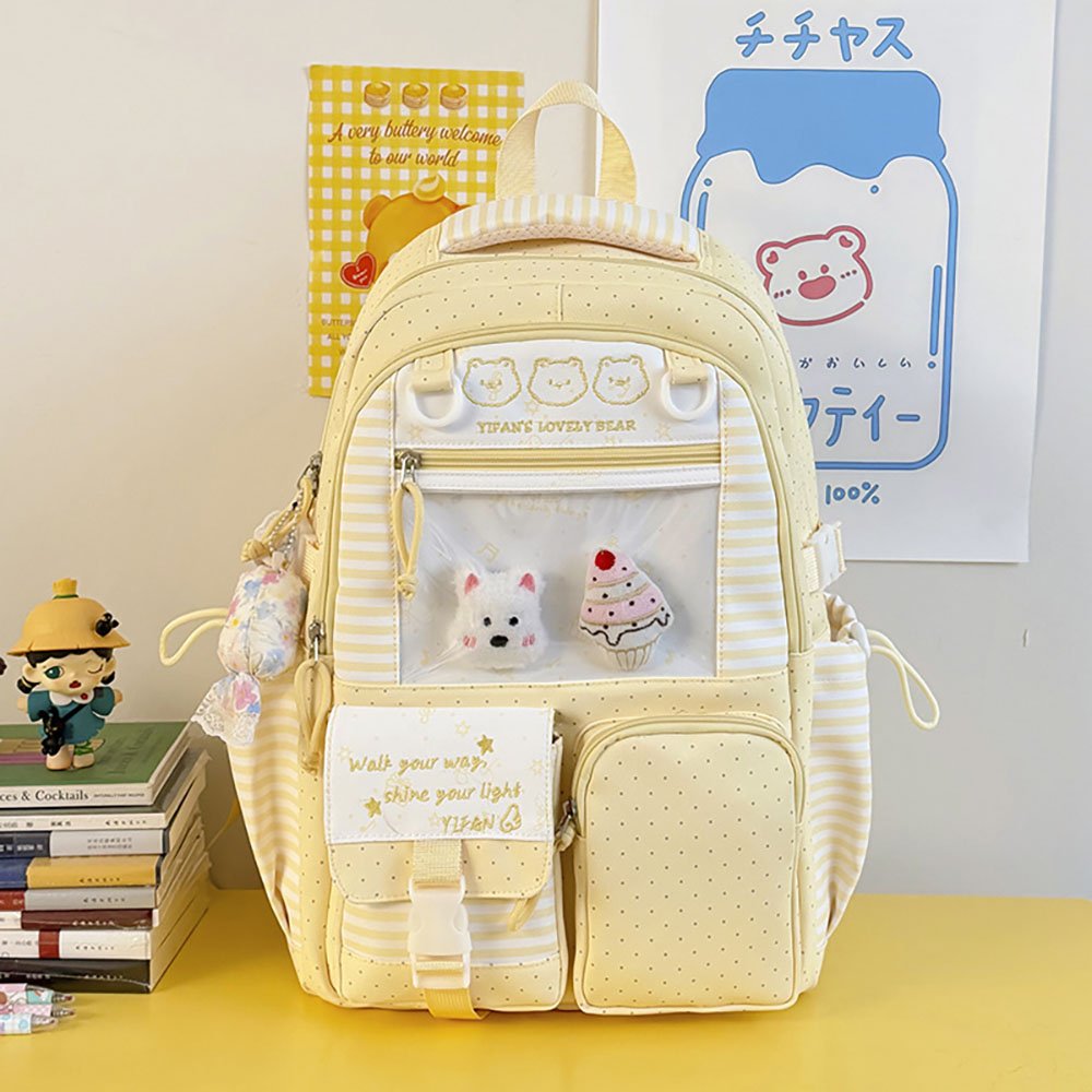 Ita Bag Backpack Multi Pocket Padded Straps