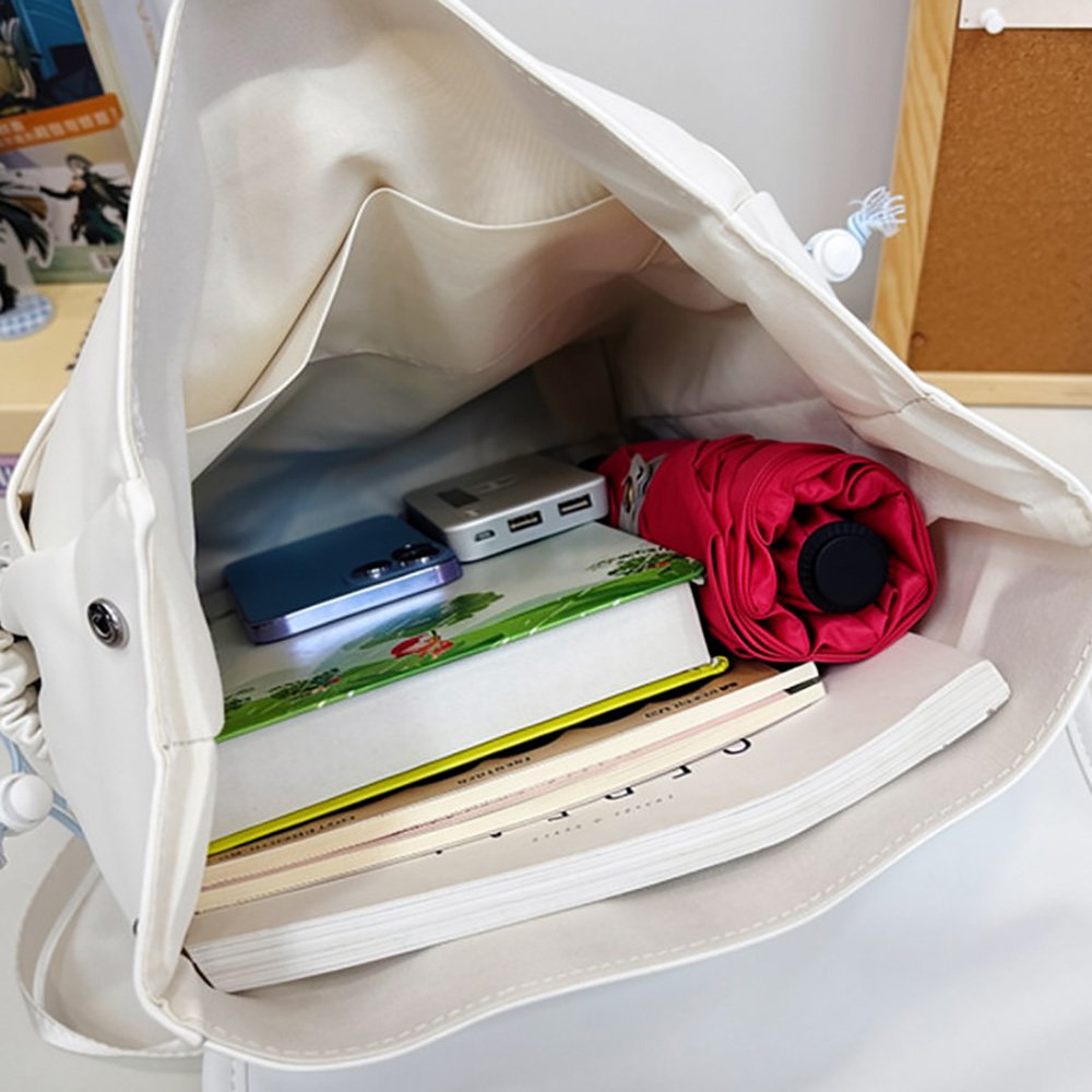 Ita Bag Backpack PU Leather Card Window Pin