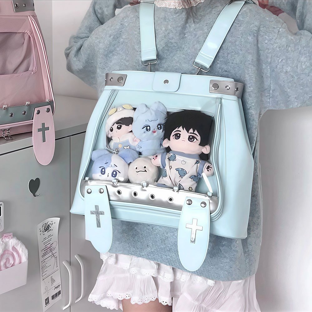 Ita Bag Backpack Plush Display Hidden Pocket