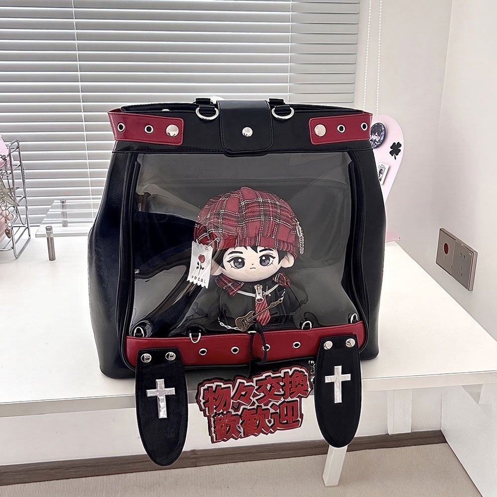 Ita Bag Backpack Plush Display Hidden Pocket