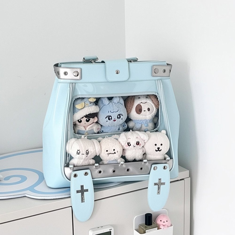 Ita Bag Backpack Plush Display Hidden Pocket