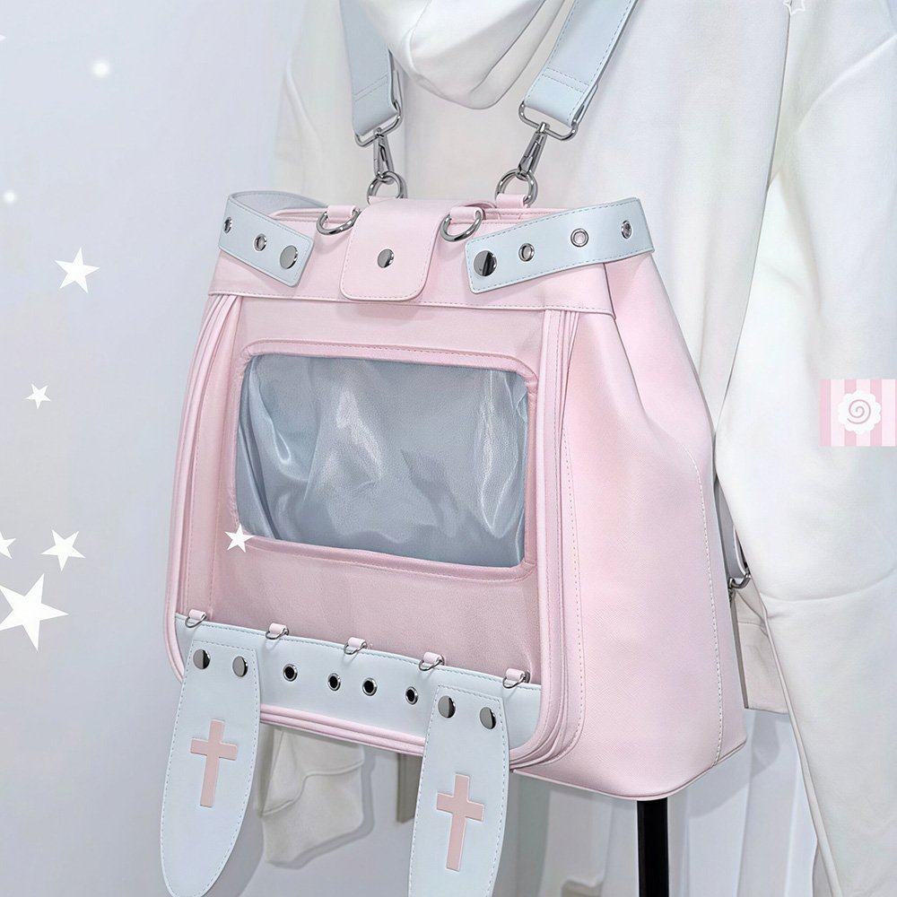Ita Bag Backpack Plush Display Hidden Pocket