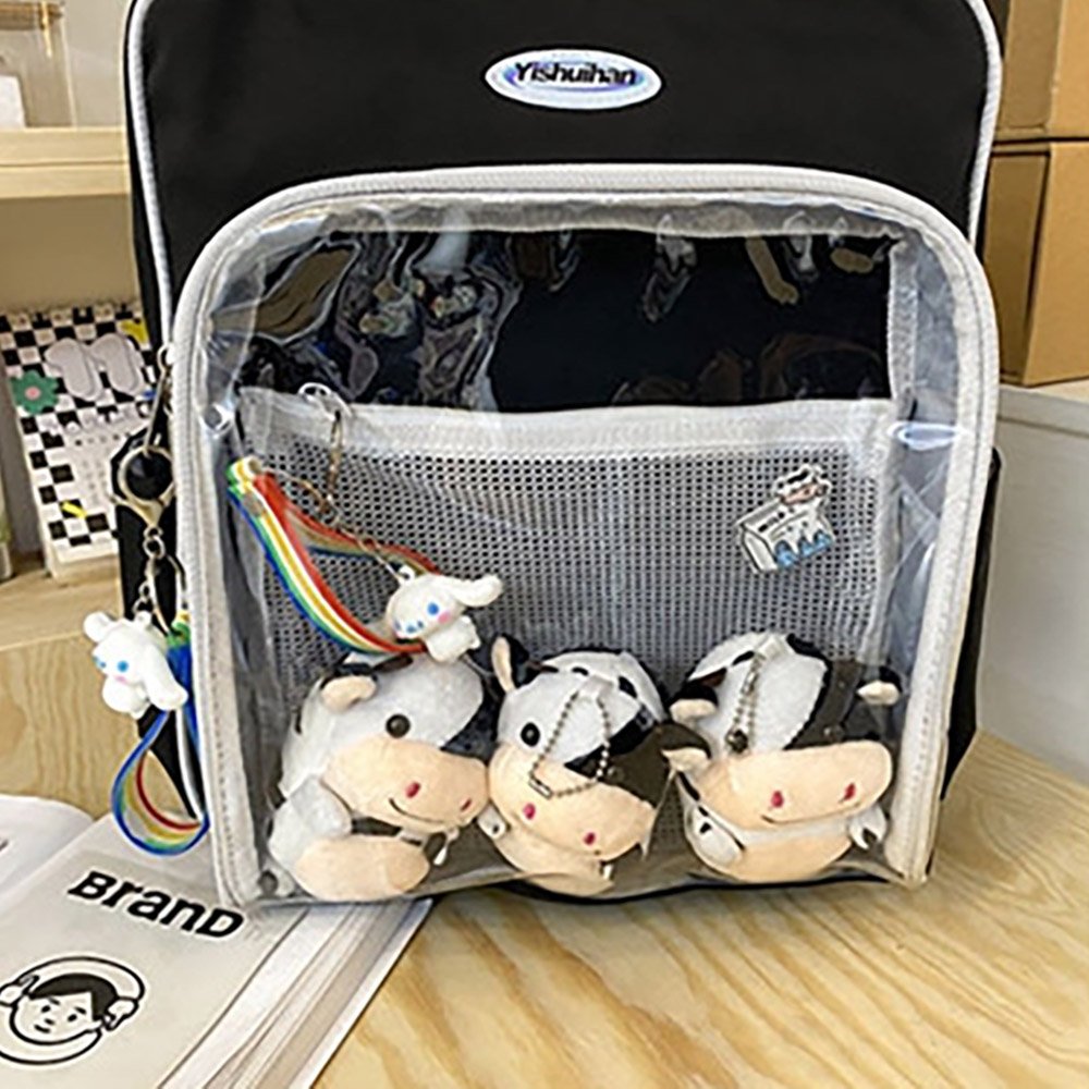 Ita Bag Backpack Strong Support Clear Window
