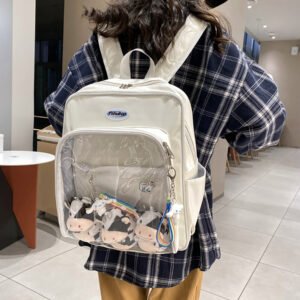 Ita Bag Backpack Strong Support Clear Window