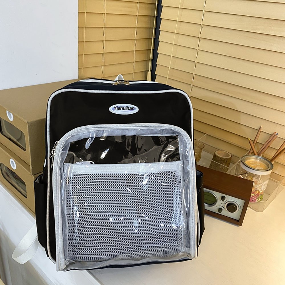 Ita Bag Backpack Strong Support Clear Window