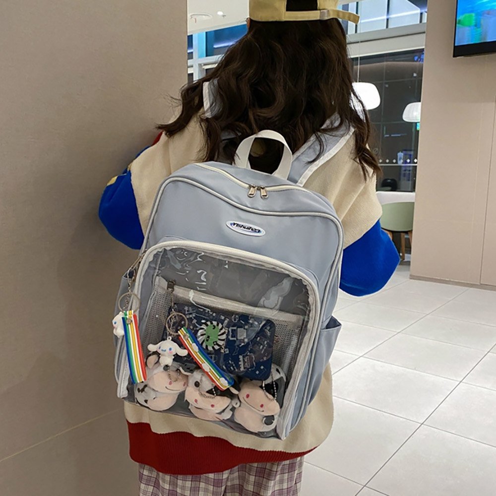 Ita Bag Backpack Strong Support Clear Window