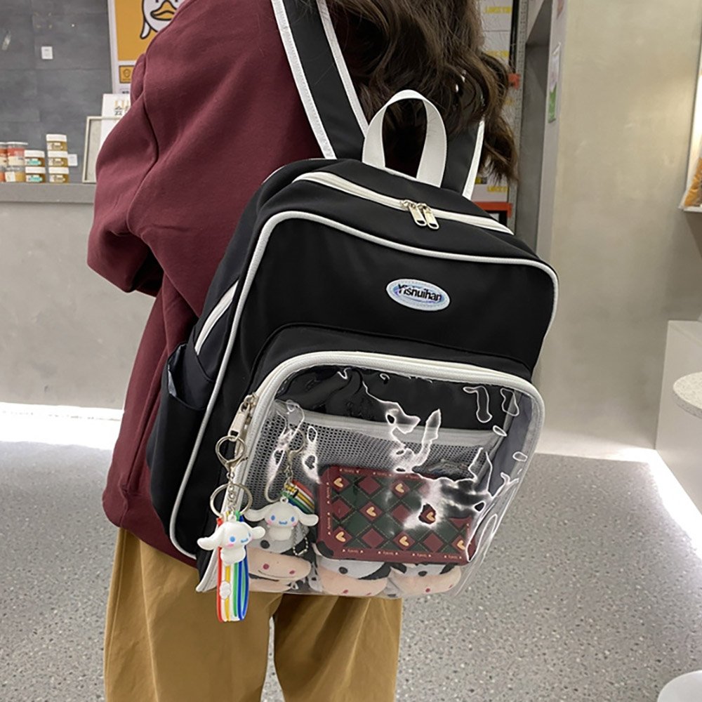 Ita Bag Backpack Strong Support Clear Window