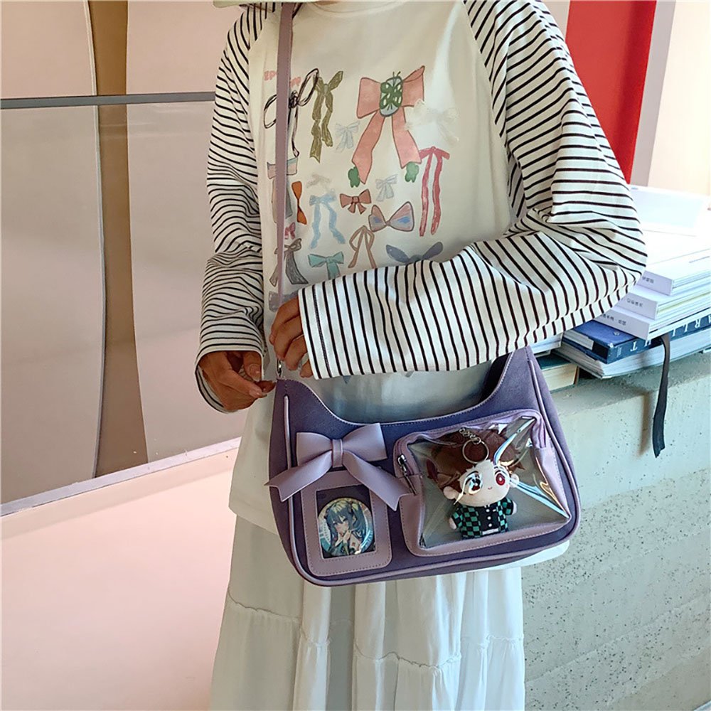 Ita Bag Crossbody Cute Bow Dual Window Bag