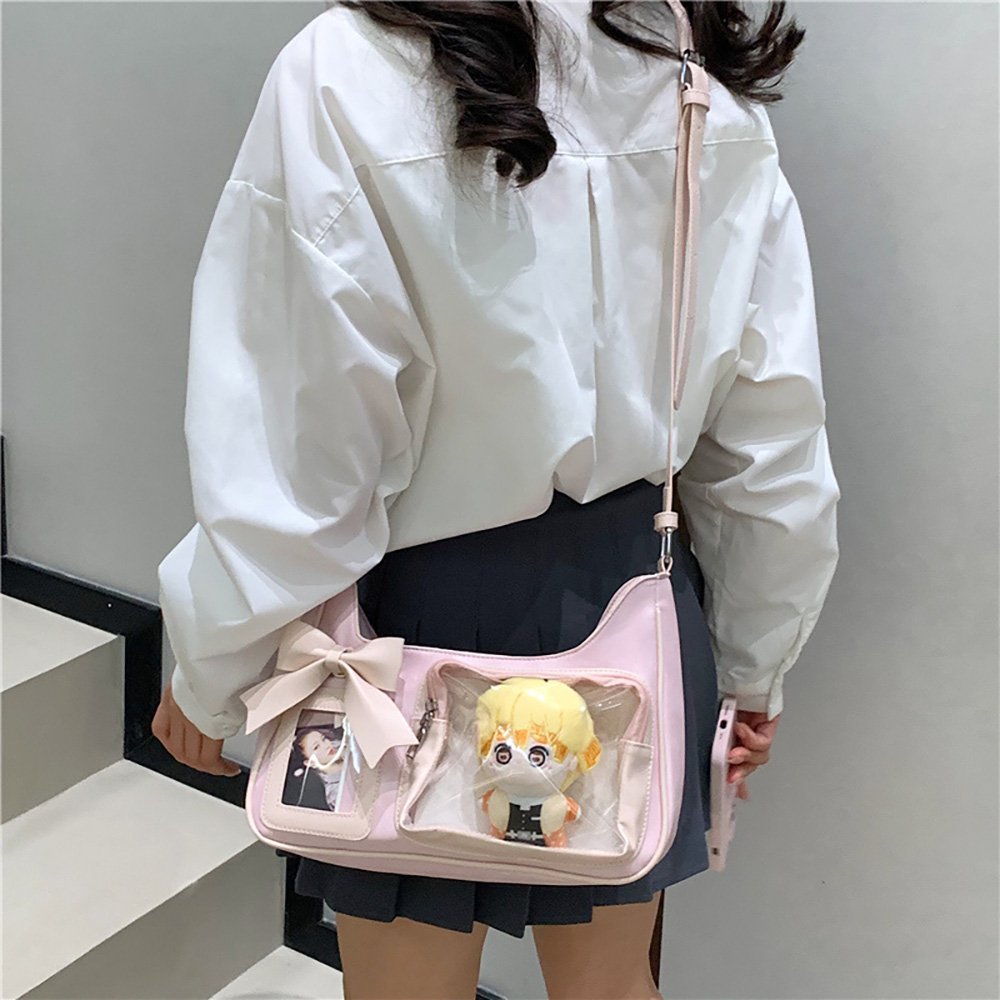 Ita Bag Crossbody Cute Bow Dual Window Bag
