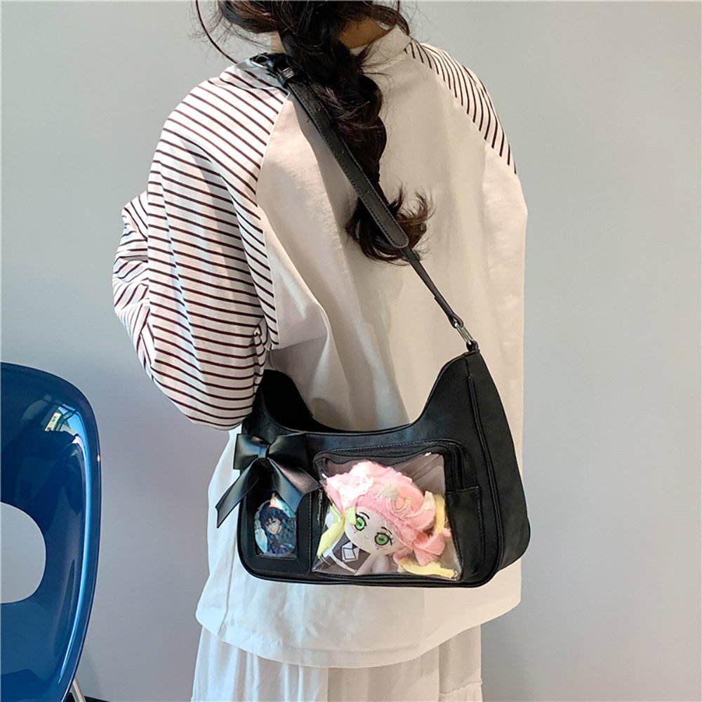 Ita Bag Crossbody Cute Bow Dual Window Bag