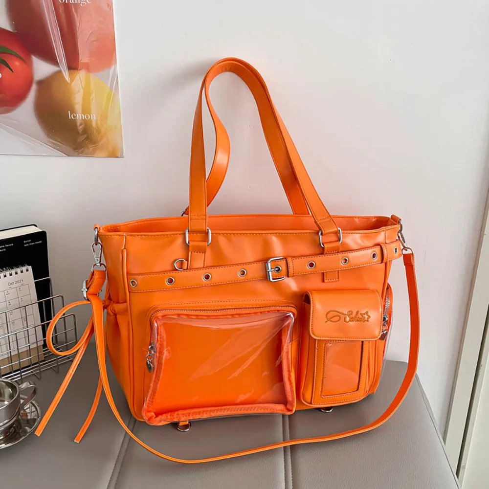 Ita Bag Crossbody Dual Window Pocket Tote