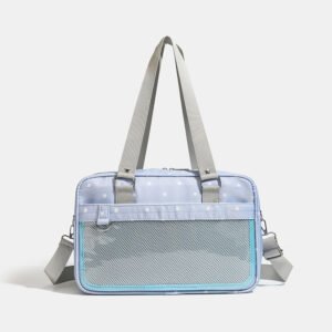 Ita Bag Crossbody Spacious Polka Dot Tote