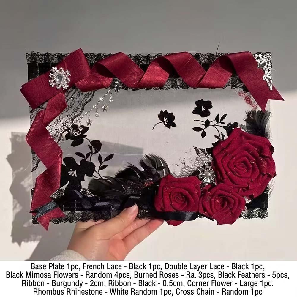 Ita Bag Insert Burgundy Gothic Display Board