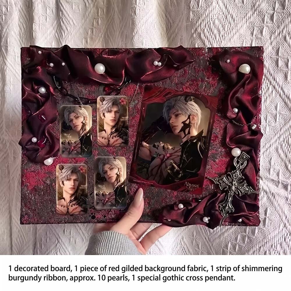 Ita Bag Insert Burgundy Gothic Display Board