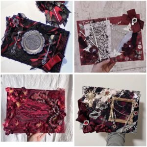 Ita Bag Insert Burgundy Gothic Display Board