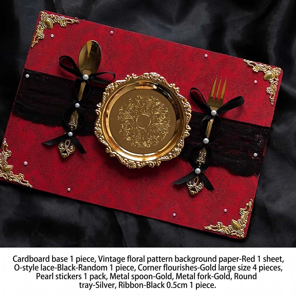 Ita Bag Insert Burgundy Gothic Display Board