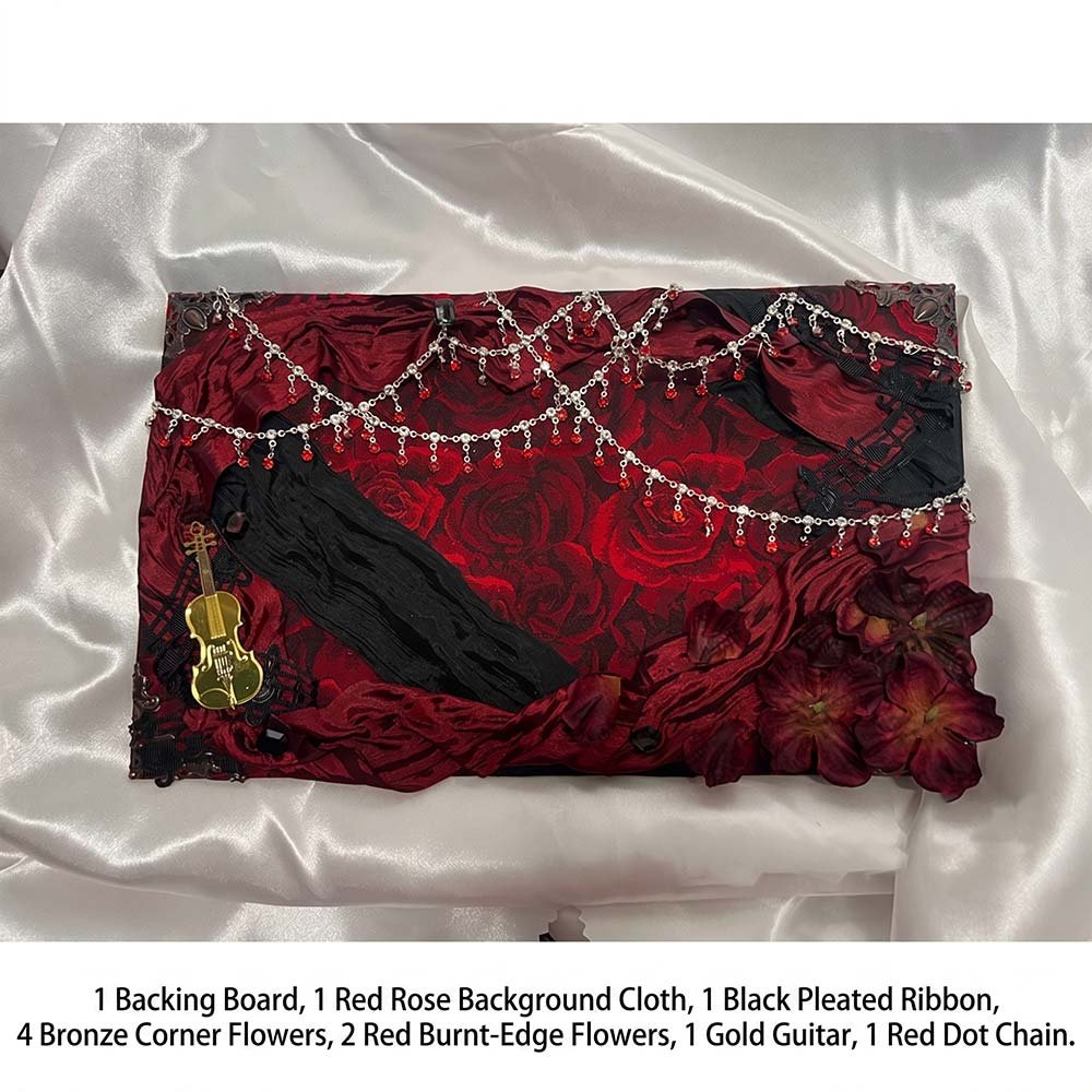Ita Bag Insert Burgundy Gothic Display Board