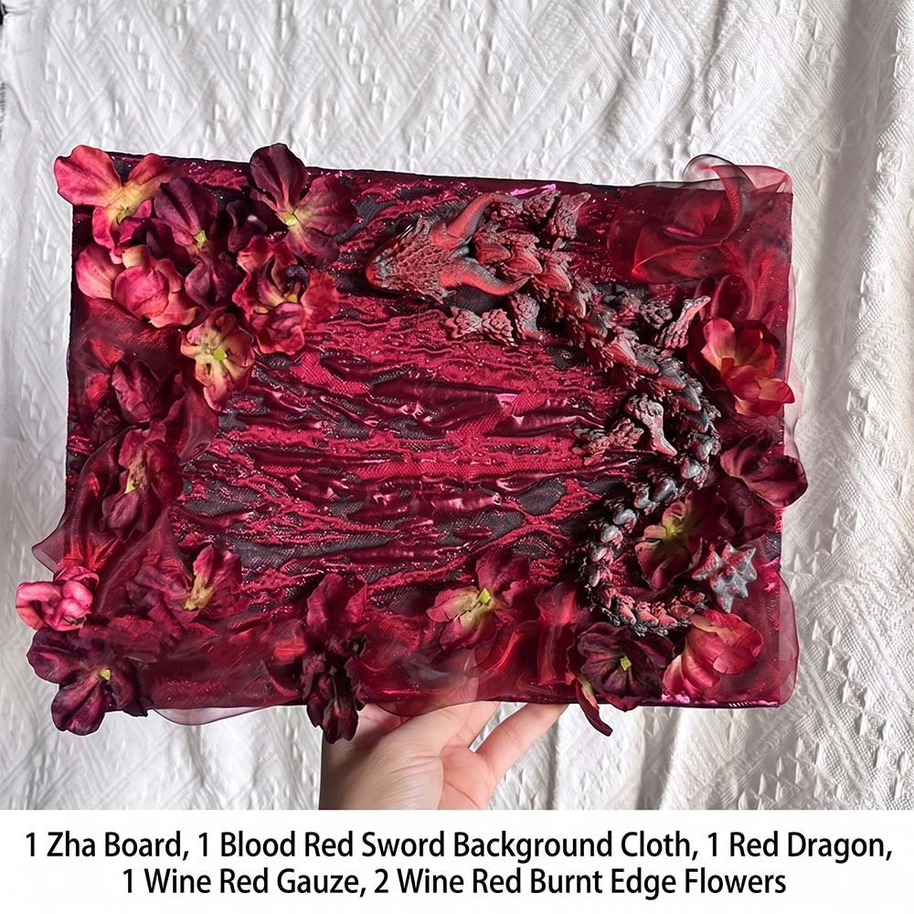 Ita Bag Insert Burgundy Gothic Display Board