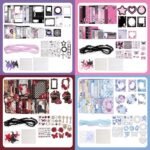 Kawaii Anime Ita Bag Insert Sticker Decor Kit Various Styles Available