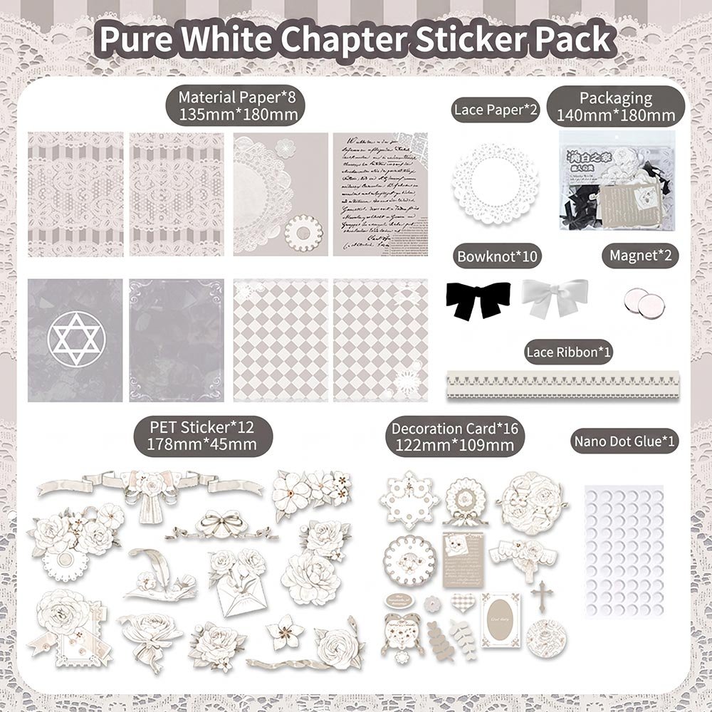 Kawaii Multi Style Ita Bag Insert DIY Kit