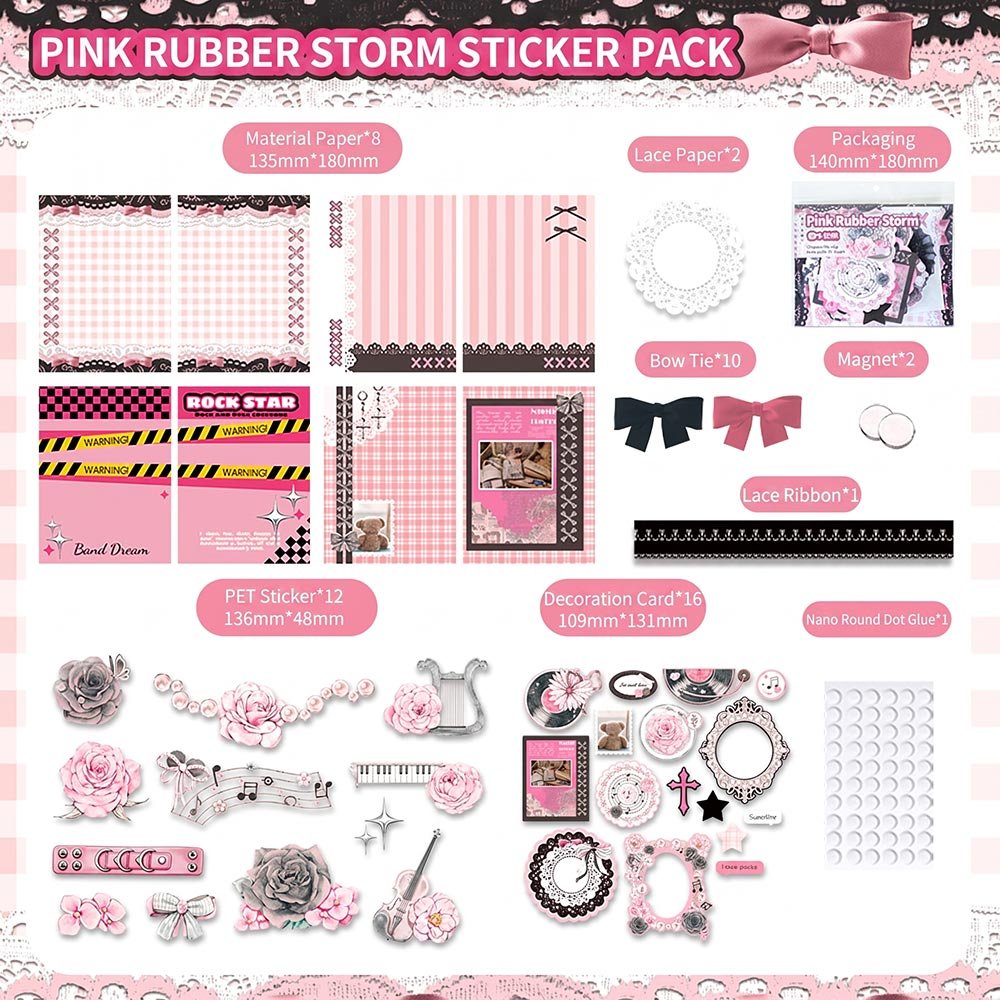 Kawaii Multi Style Ita Bag Insert DIY Kit
