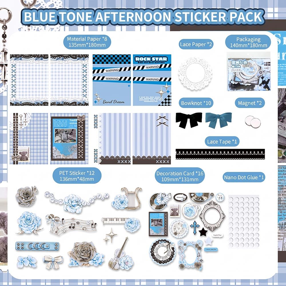 Kawaii Multi Style Ita Bag Insert DIY Kit