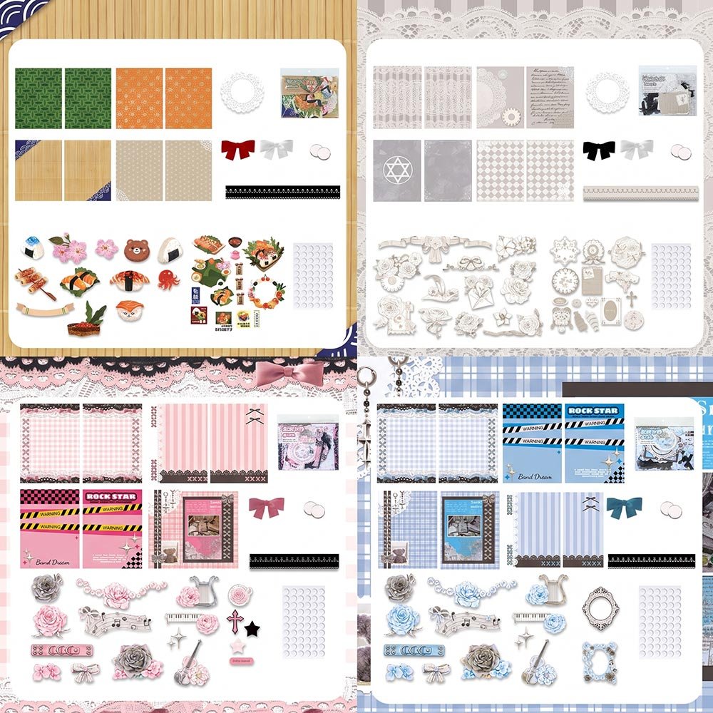 Kawaii Multi Style Ita Bag Insert DIY Kit
