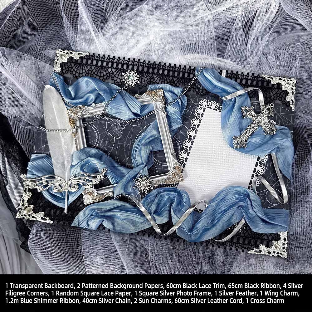 Multi Style Blue Gothic Ita Bag Insert Kit