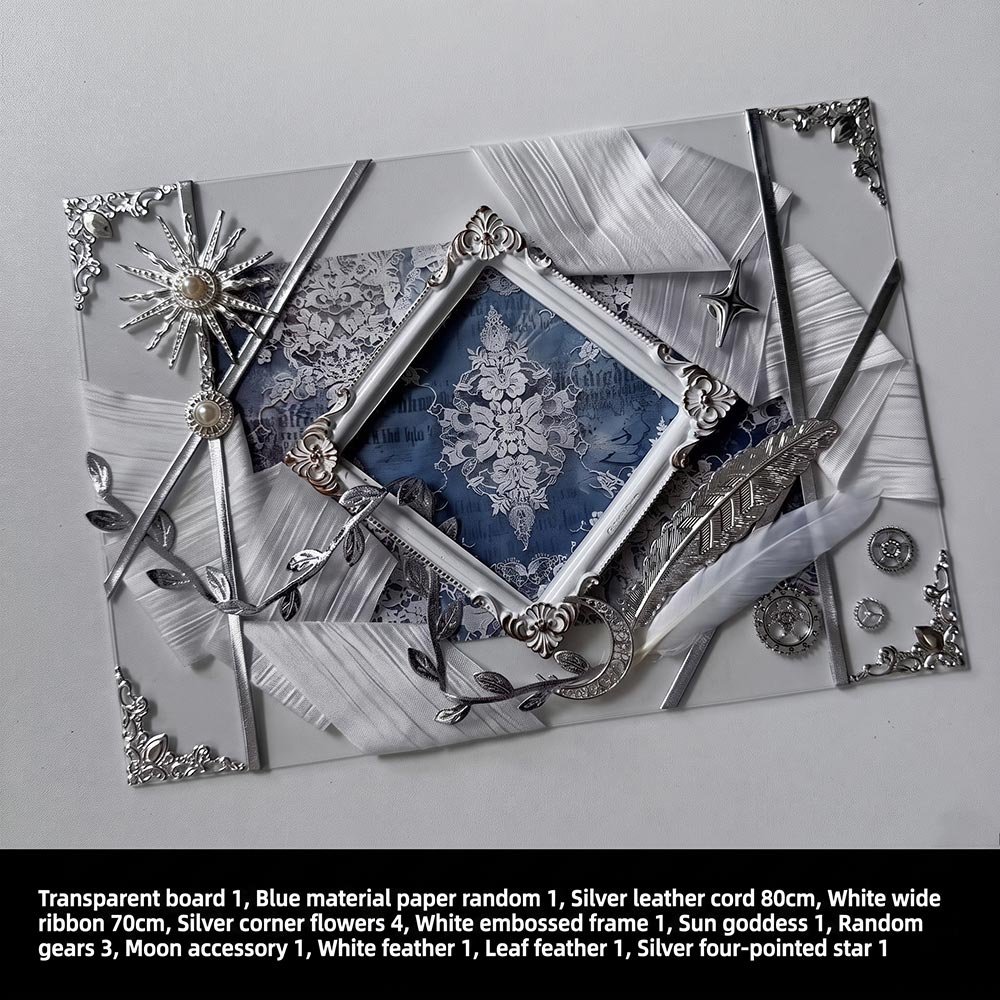 Multi Style Blue Gothic Ita Bag Insert Kit