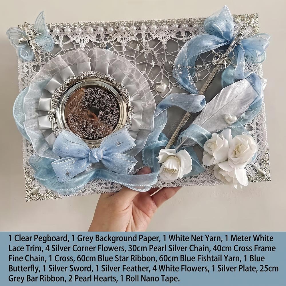 Multi Style Blue Gothic Ita Bag Insert Kit