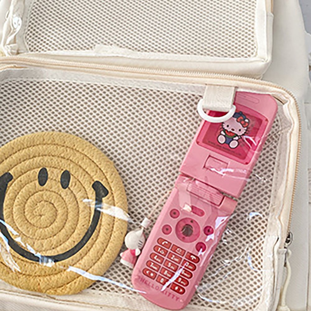 Pink Ita Bag Double Window Large Padded Strap