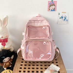 Pink Ita Bag Double Window Large Padded Strap