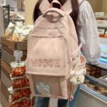 Pink Ita Bag Large Capacity Padded Straps