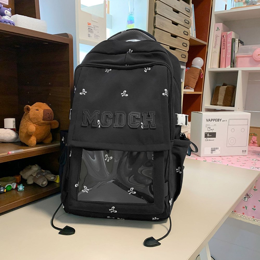 Pink Ita Bag Large Capacity Padded Straps