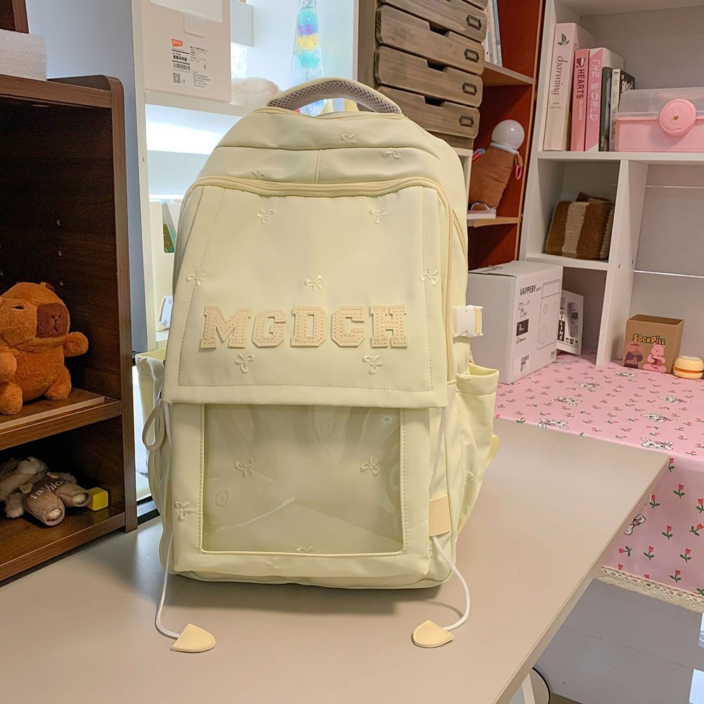 Pink Ita Bag Large Capacity Padded Straps