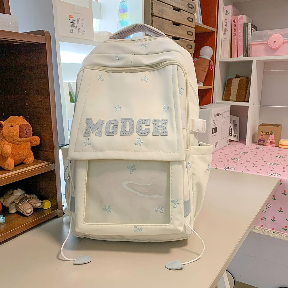 Pink Ita Bag Large Capacity Padded Straps