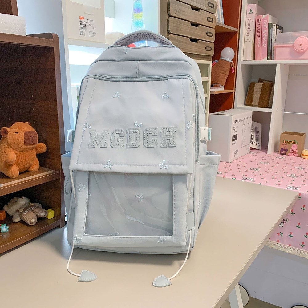 Pink Ita Bag Large Capacity Padded Straps