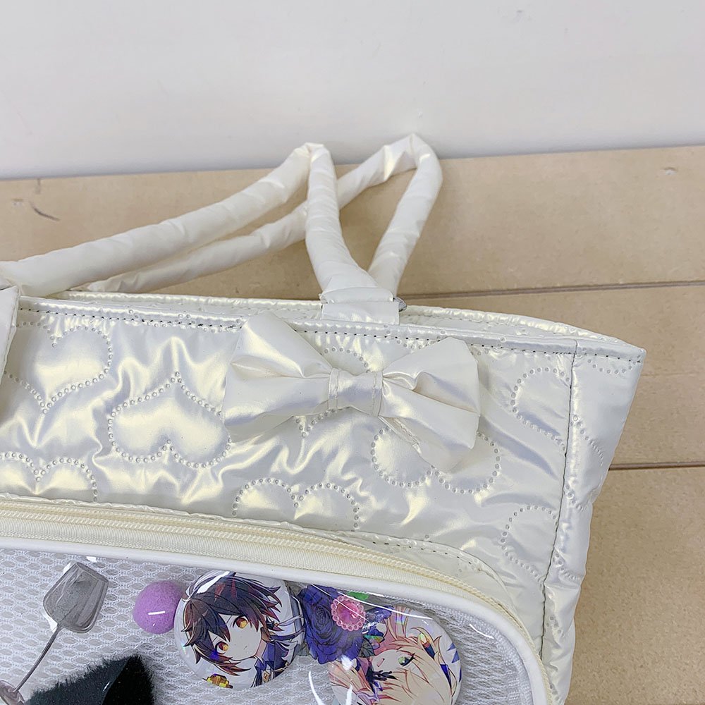 Pink Ita Bag Large Tote Comfy Shoulder Strap