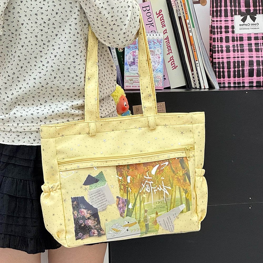 Pink Ita Bag Large Window Multi Pocket
