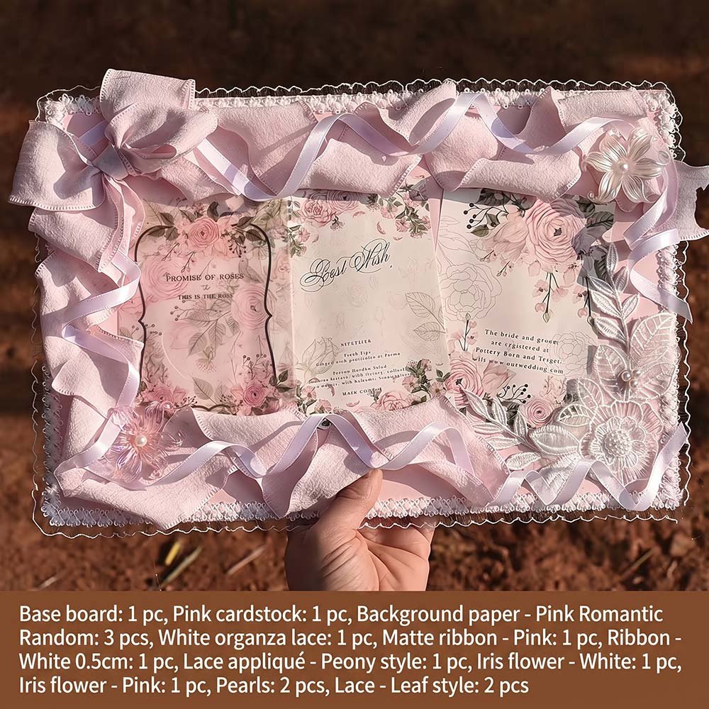 Romantic Lace Ita Bag Insert Multiple Styles