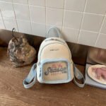 ita bag mini fake leather Embroidered Letter